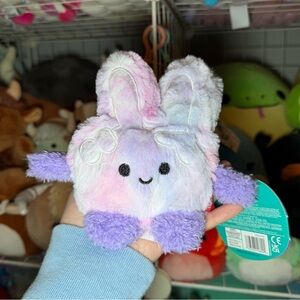 Bumbumz GroovyBumz 5” Petra the Peace Sign Fingers Stuffed Soft Bean Plush